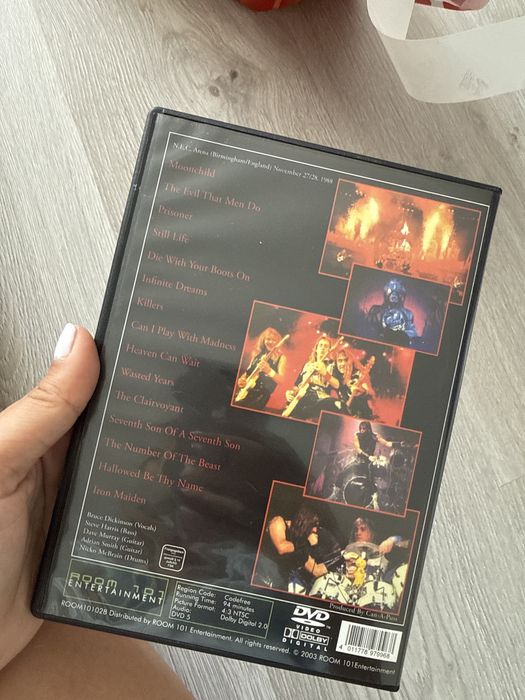 Dvd Iron Maiden - Maiden England