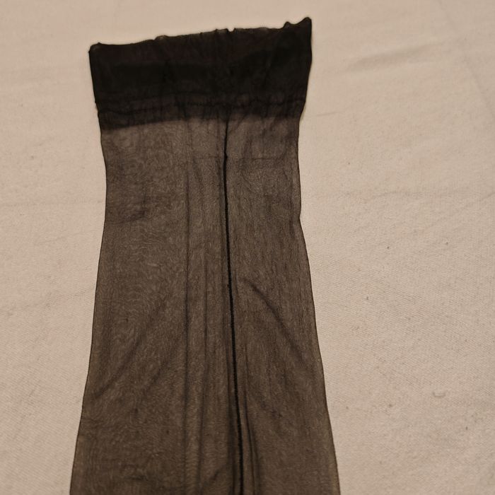 Angielskie pończochy nylonowe FF do pasa