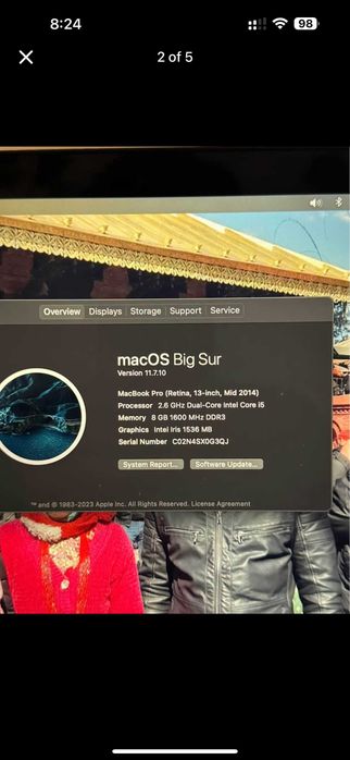 MacBook pro 2014