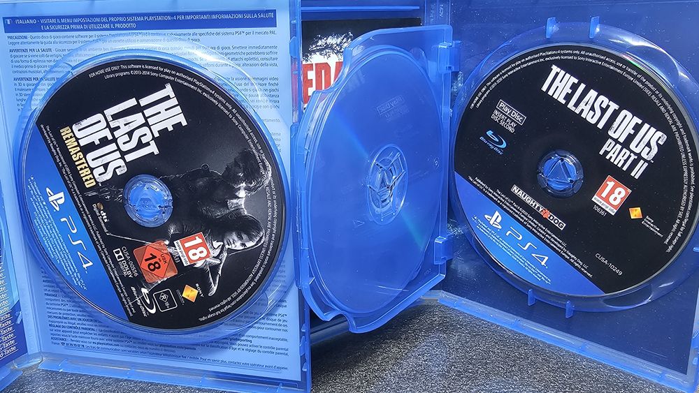 2X The Last of Us Part I  II  PS4 PlayStation 4 Remastered The Last of Us Part 1 2