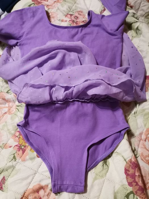 Fioletowa sukienka baletowa