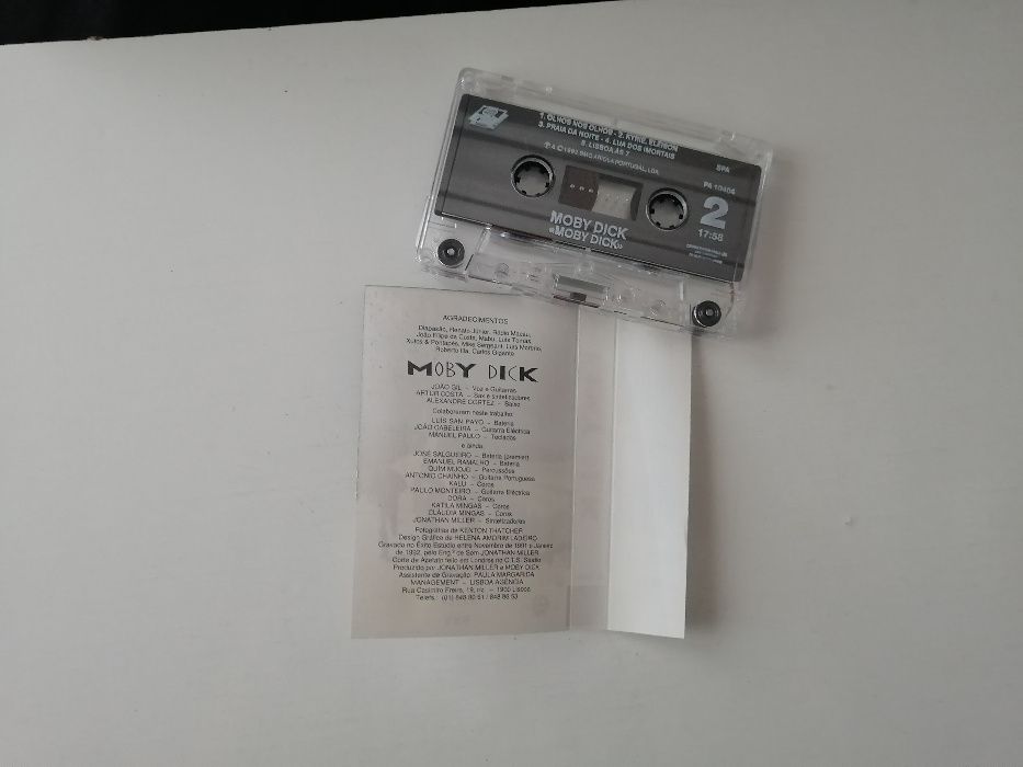 Cassete (K7) Moby Dick "Olhos nos olhos" (1994)