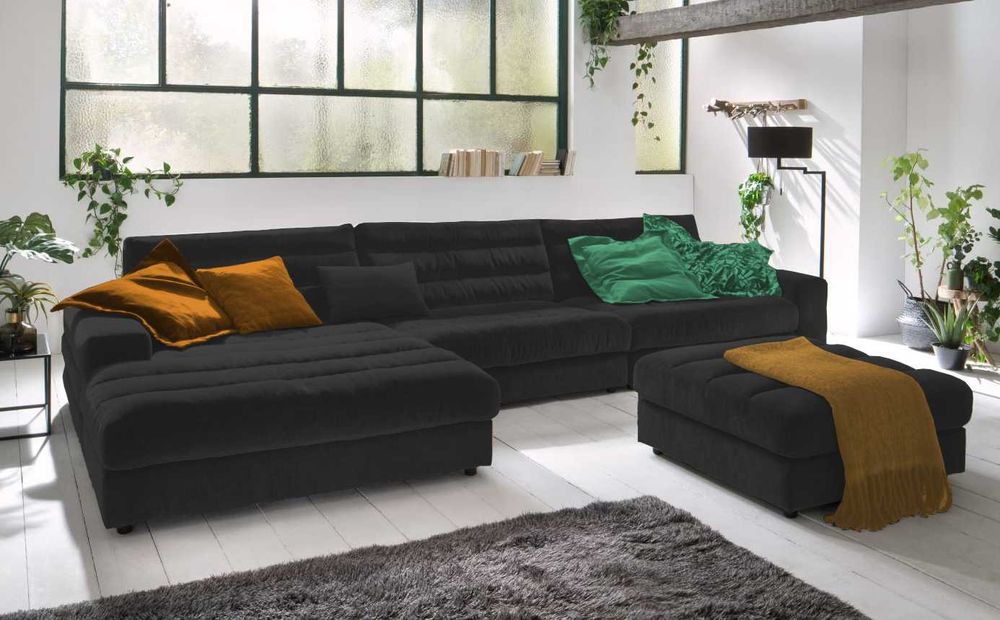 Luksusowy narożnik SANTIAGO wygodne siedzisko PRODUCENT sofa narożna