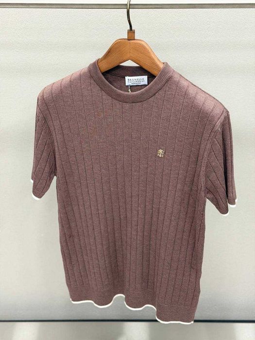 Нова Трикотажна футболка BRUNELLO CUCINELLI