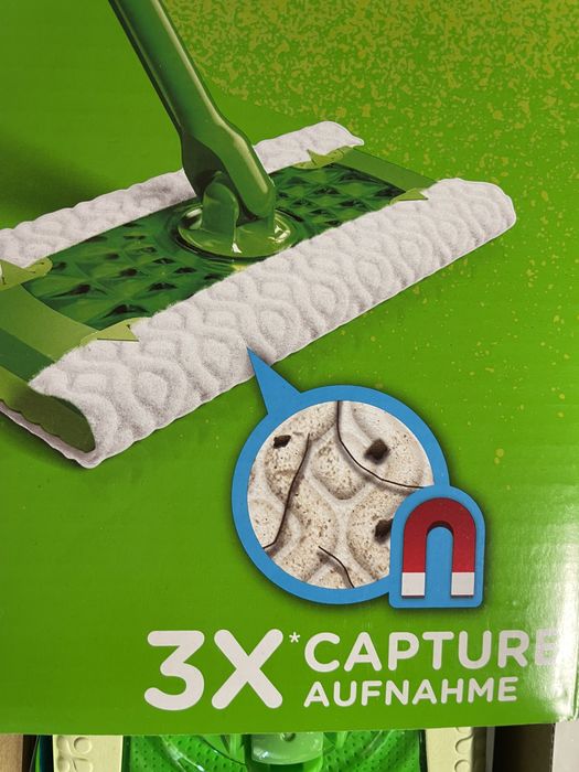 Mopa Swiffer com kit recargas secas e humidas-novo