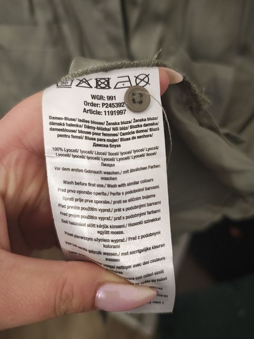Koszula khaki damska