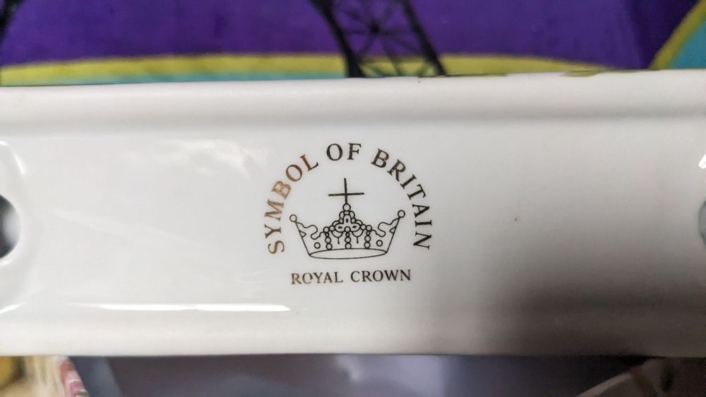 Салфетниця подарункова англійский фарфор Royal Crown