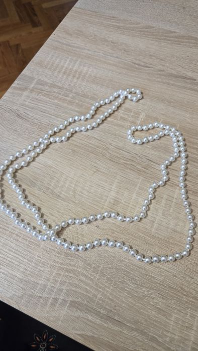 Korale perłowe 150 cm