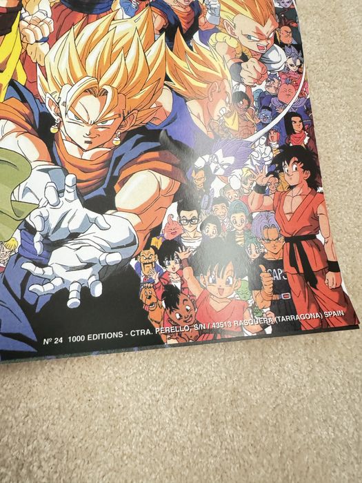 Poster Dragon Ball Z Original 1989