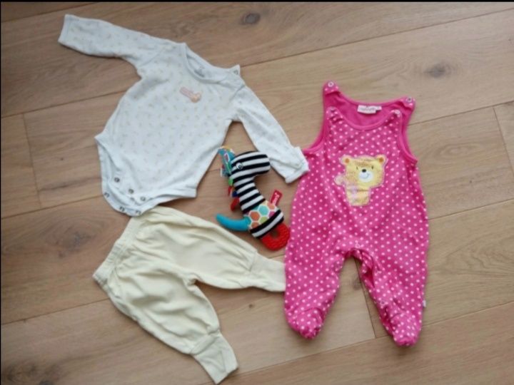 Ubranka dla dziewczynki na 56cm -74cm
