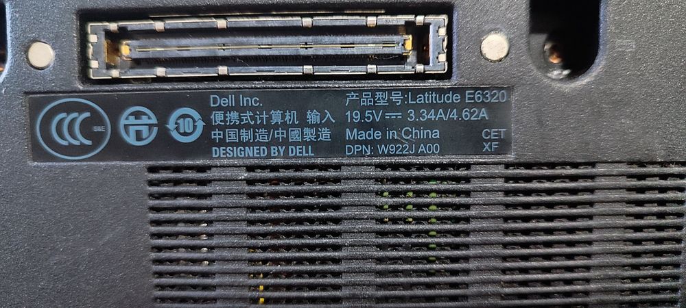 Portátil para peças