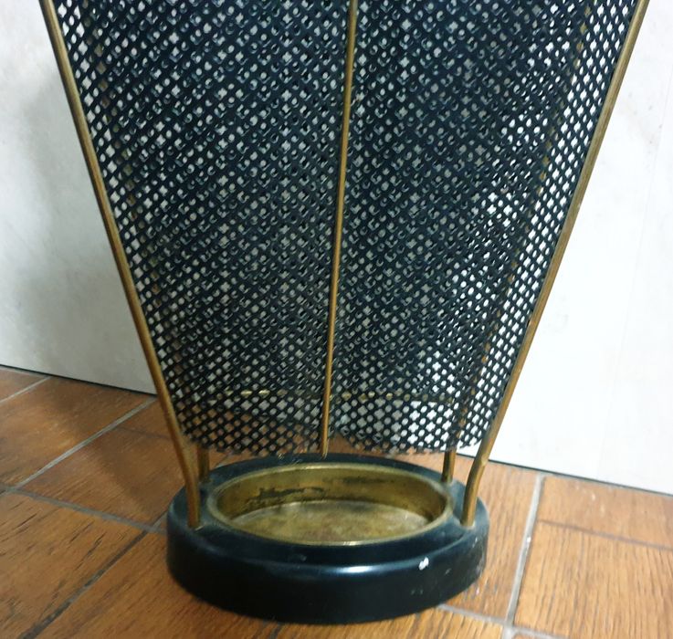 Raro fantástico suporte de guarda chuvas dos anos 50
