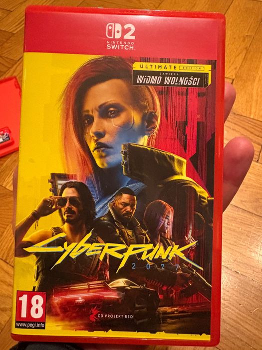 Cyberpunk 2077 Switch 2 z Widmo Wolności