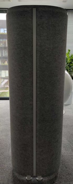 Fotel akustyczny  NOTI 1 os. fioletowy szary ok. 35 szt. WYPRZEDAŻ