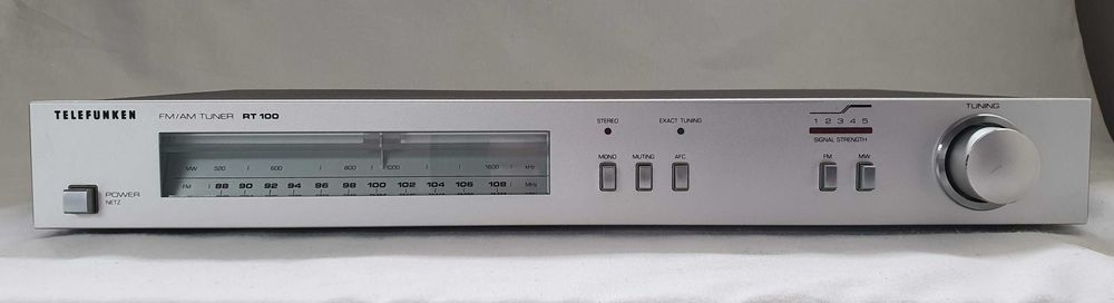 Wieża Telefunken Wzmacniacz RA100, Tuner RT100, Magnetofon RC100