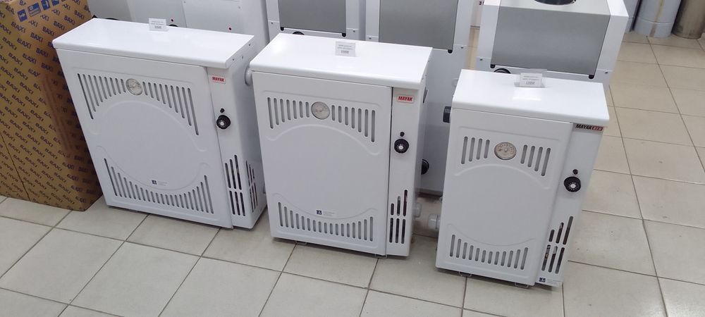 Котли опалення: газові, твердопаливні, електричні