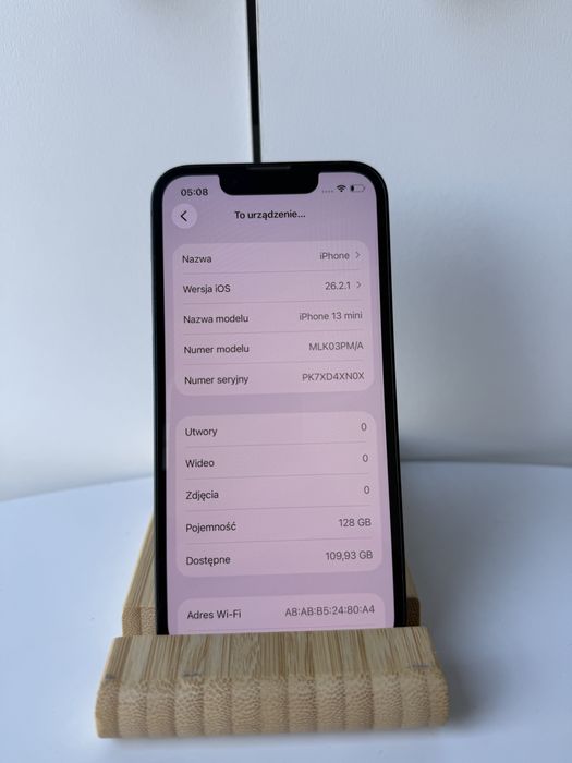 iPhone 13 mini 128GB Czarny | Gratisy