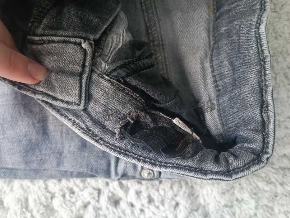 Jeansy szare dla chłopca