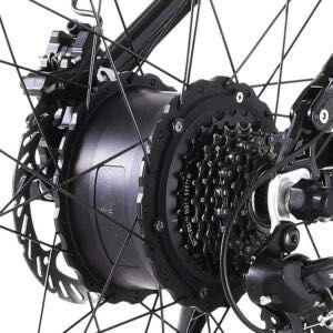 Bicicleta Elétrica Fat Bike 500W | Bateria Removível | Como Nova