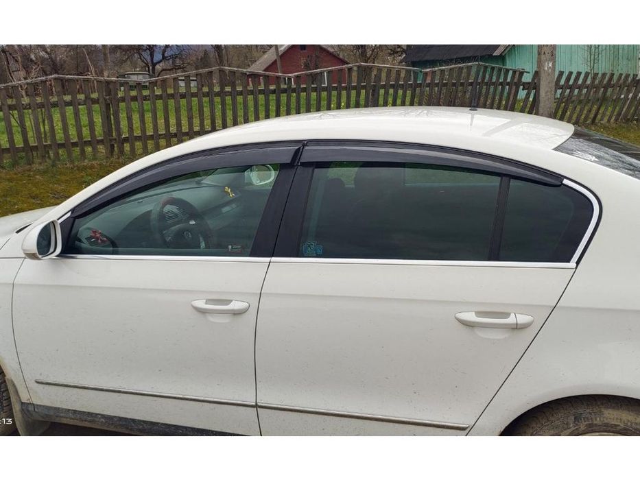 Volkswagen Passat B6/B7 Вітровики SD (4 шт., Sunplex Sport)