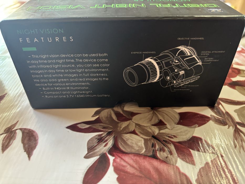 Прилад нічного баченя gl 27-0032 pvs-18