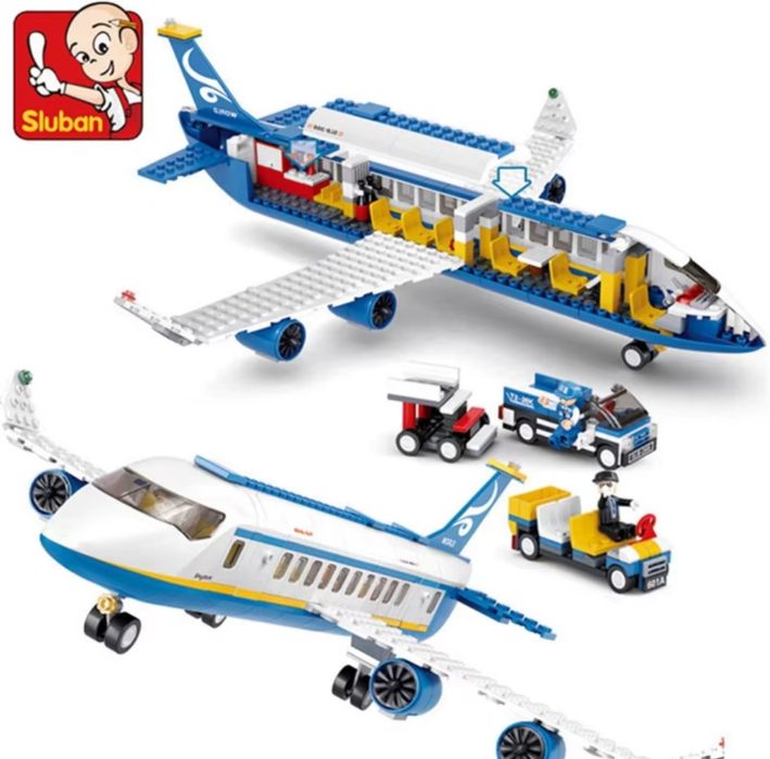 Конструктор самолёт скорая помощь  355 +шт Лего Lego