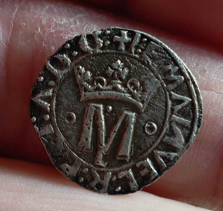 Monarquia Manuel I Vintém prata boa qualidade