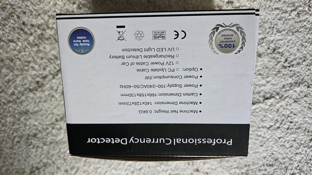 Vendo Detector Notas Falsas