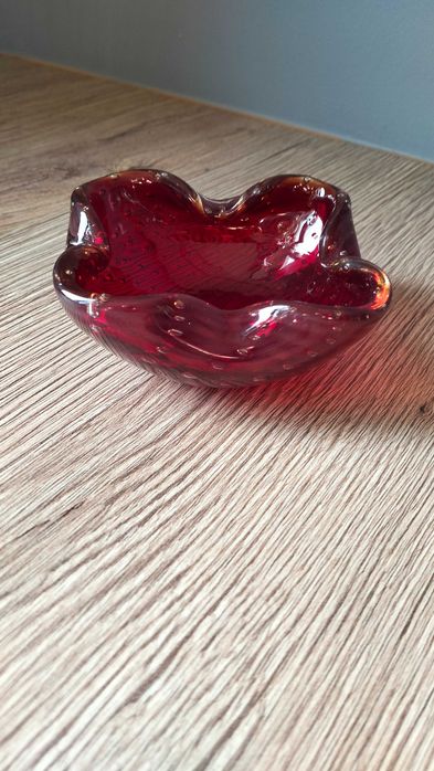Patera miseczka Murano bullicante lata 60