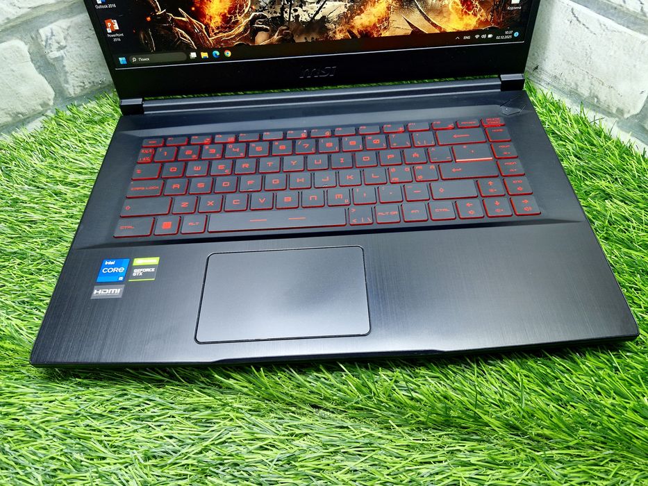 Магазин:MSI GF63/Core i5-11400H/12Gb/500SSD/Nvidia GTX 1650 4Г/Игровой