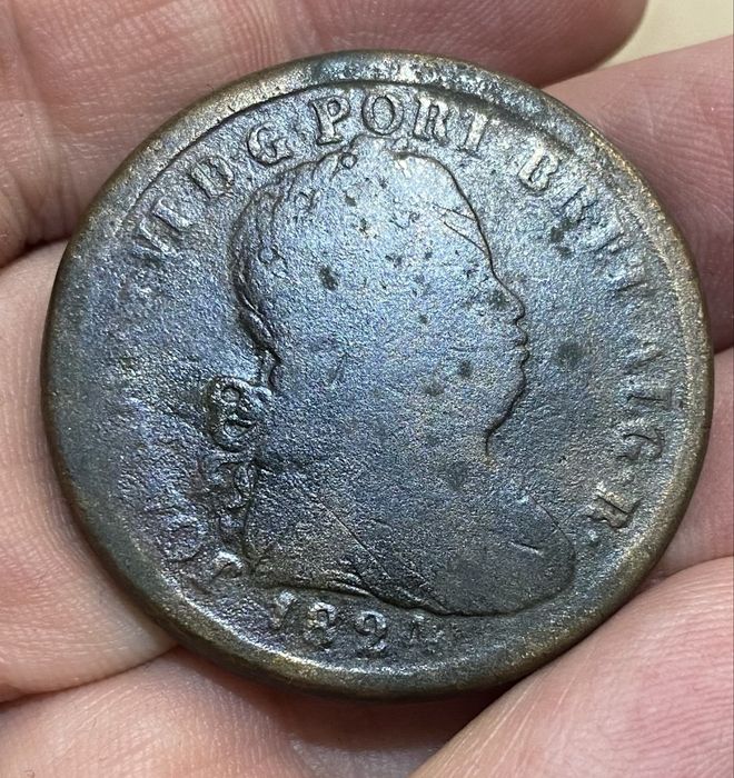 Moeda D JOAO VI - 40 Reis 1824