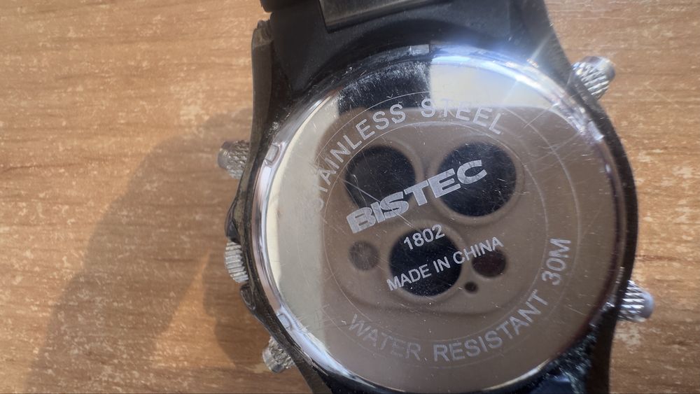 Продам чоловічий годинник Bistec WR30M