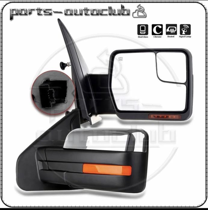 Ford f150 lusterka komplet elektryczne 2009-14