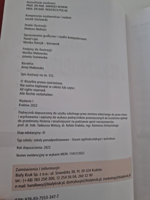 Historia I Teraźniejszość 1 dla liceum i technikum