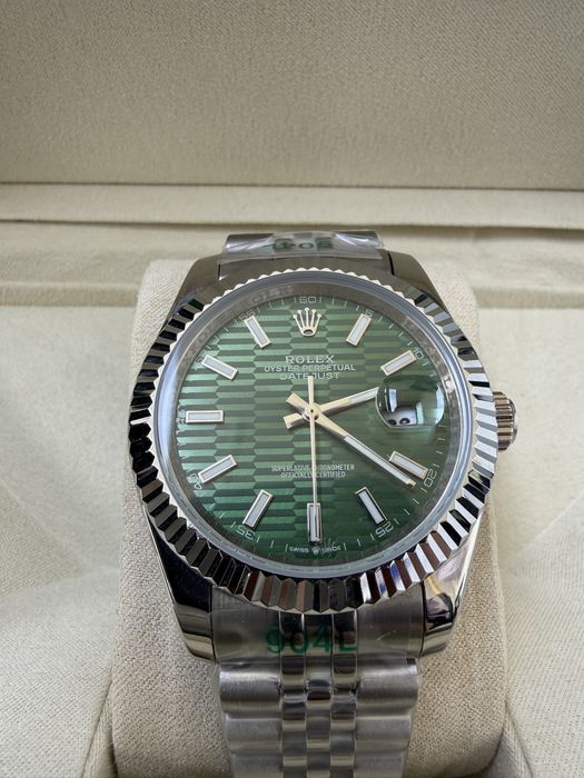 Rolex Datejust Motif Mint Green 41 mm