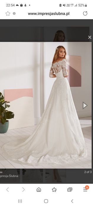 Suknia ślubna White Ossa 38/40