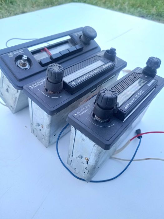 Radio SAFARI  3 szt. do aut PRL126P  125P  NYSA ŻUK SYRENA