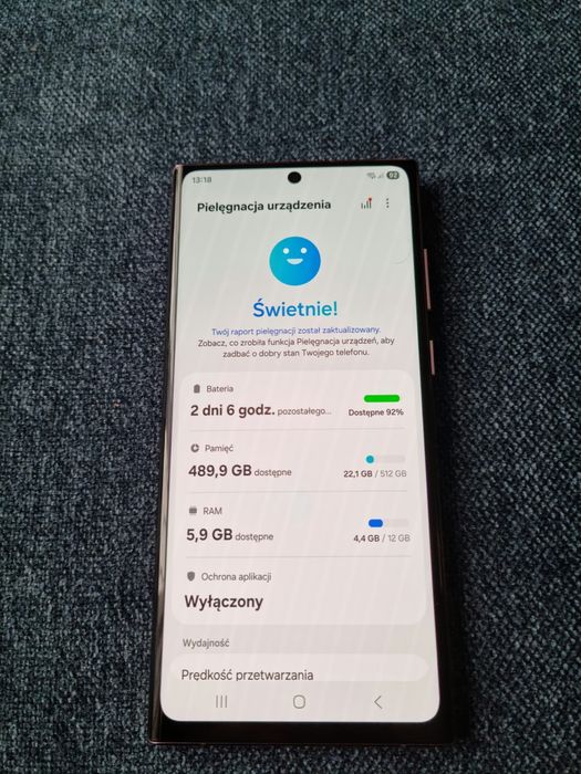 samsung galaxy s22 Ultra 12/512 mocna wersja+dodatki