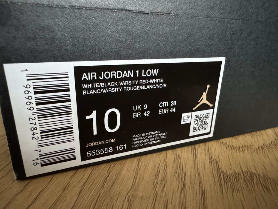 Buty Nike Air Jordan 1 Low, roz. 44 (10) stan bdb