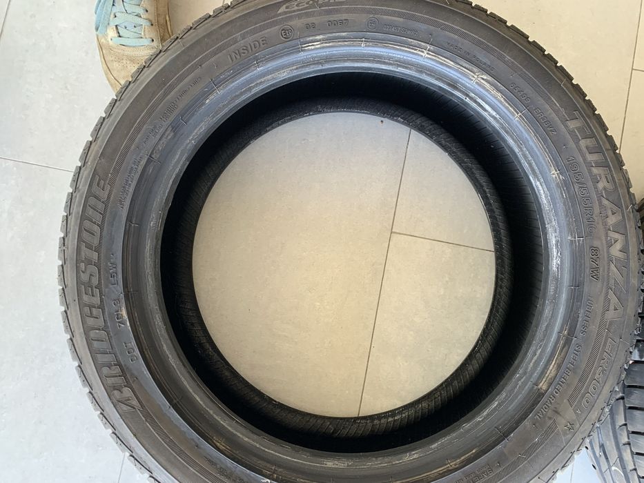 2 Pneus Bridgestone Turanza ER300 195/55 R16 RunFlat