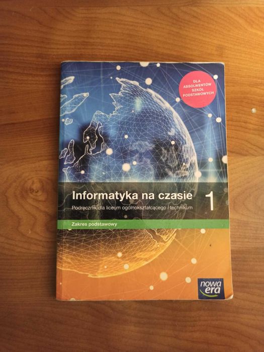 Podręcznik Informatyka na czasie 1, Nowa Era