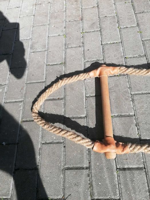 Drabinka, drabina sznurowa 5,40 m. Dekarska.