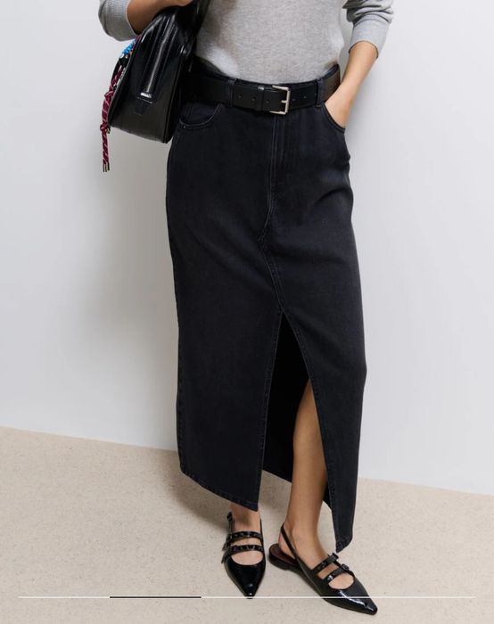 Джинсова спідниця нова Mohito