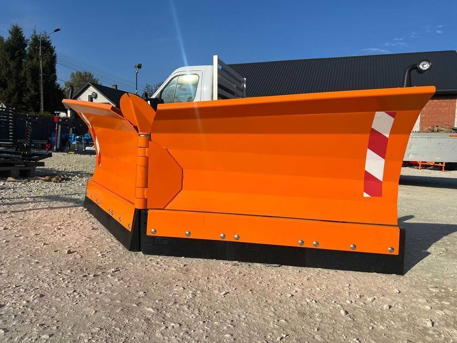 Pług śnieżny pług do śniegu Volant hydrauliczny składany transport