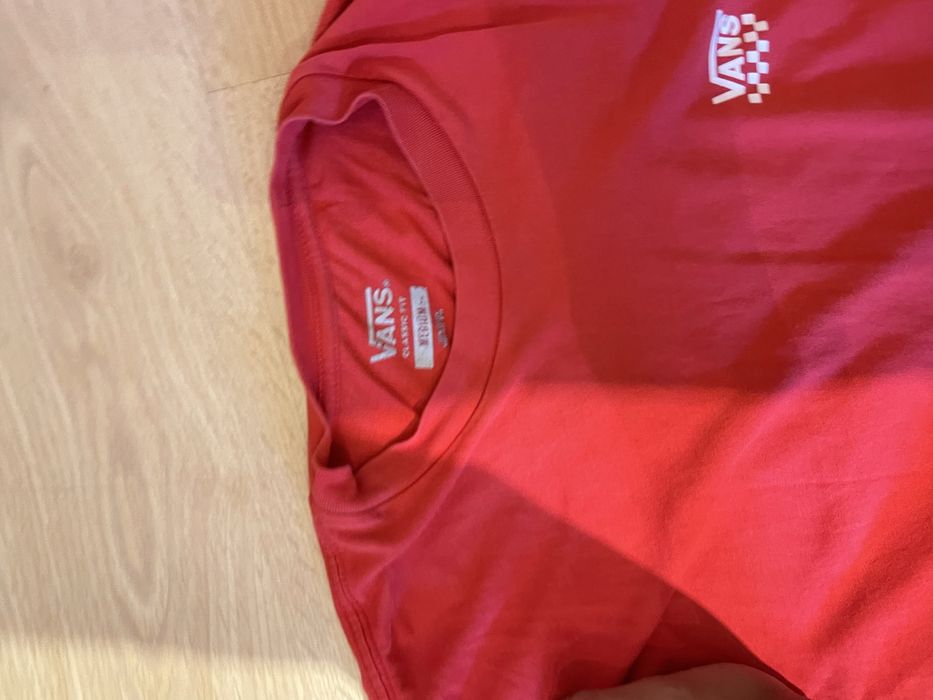 Tshirt vans tamanho M vermelha