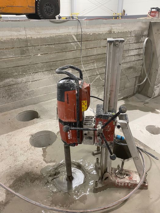 Przewierty w betonie, wiercenie w stropie, cięcie, otwory POMORSKIE