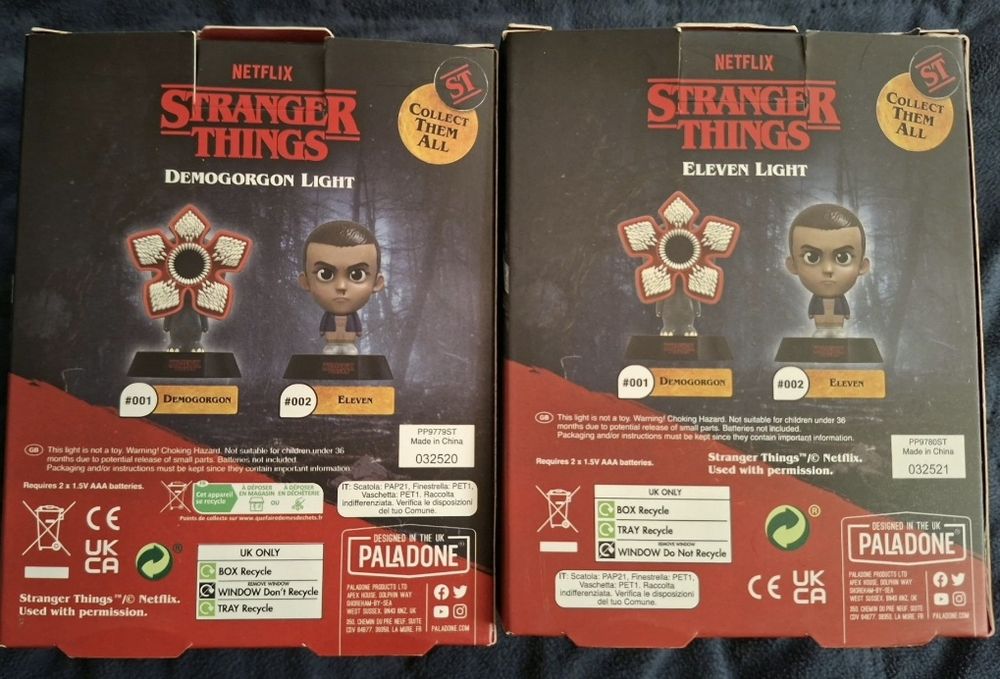 Paladone Icons: Stranger Things - Demogorgon e Eleven