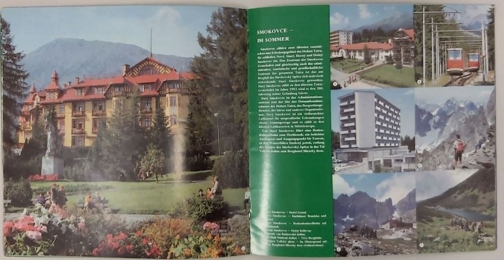 Tatry wysokie i niskie broszurki