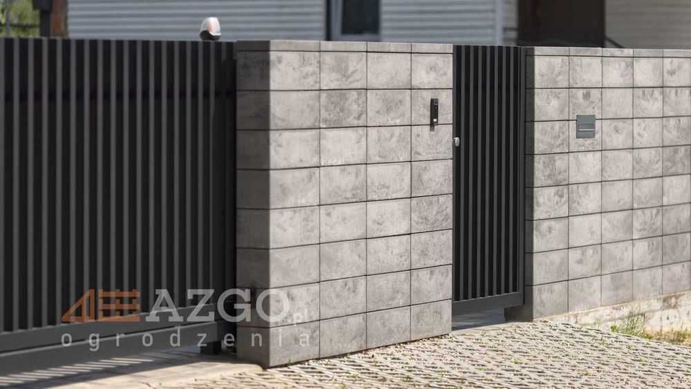 Bloczek pustak ogrodzeniowy KONEKT HVIT od ręki do murowania