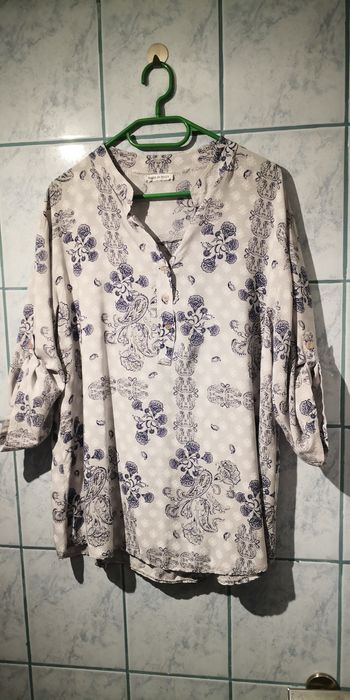 Bluzka koszula damska luźna L